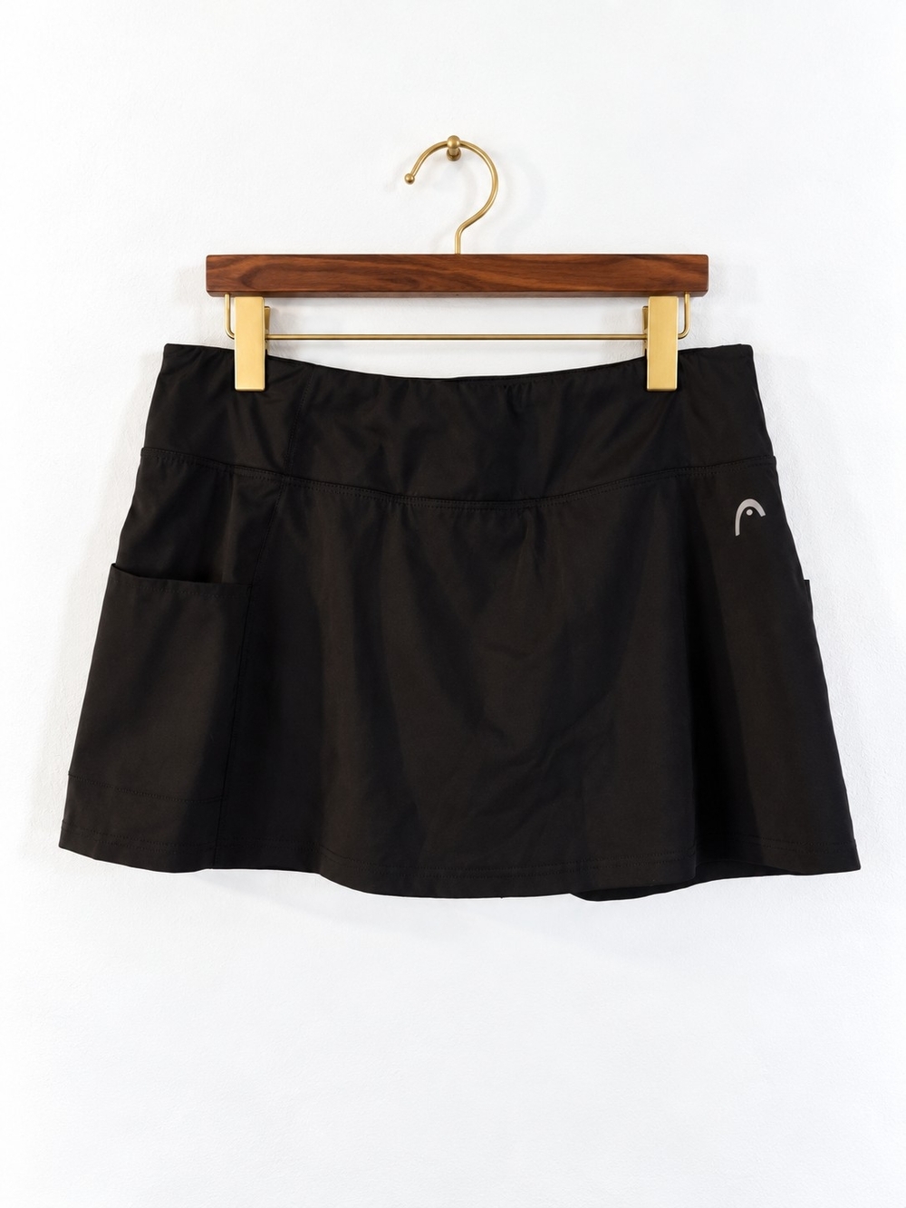Head Black Active Skort with Side Pocket